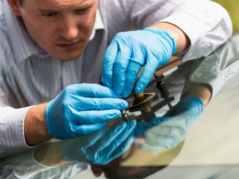 Windshield chip repair