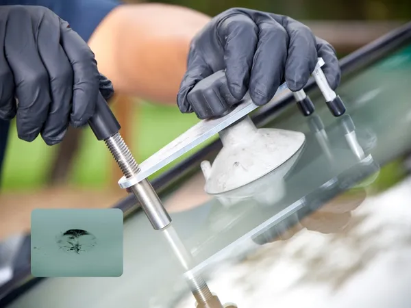 Mobile auto glass service