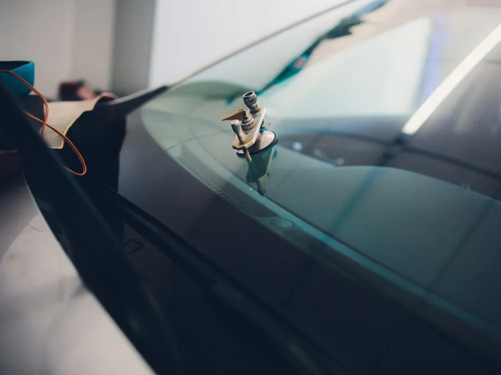 Windshield repair process